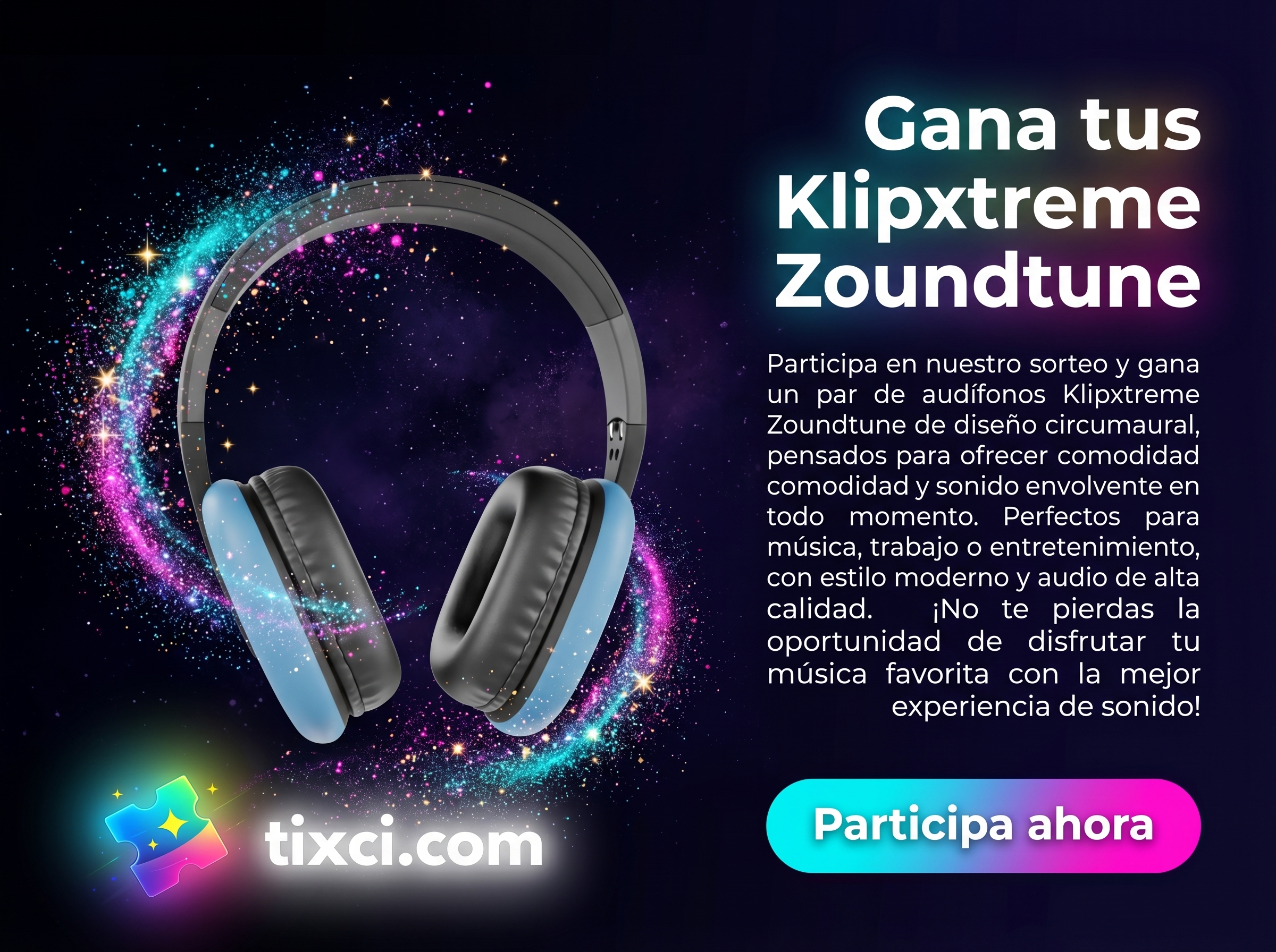 Imagen de la dinámica ¡Gana tus Klipxtreme Zoundtune