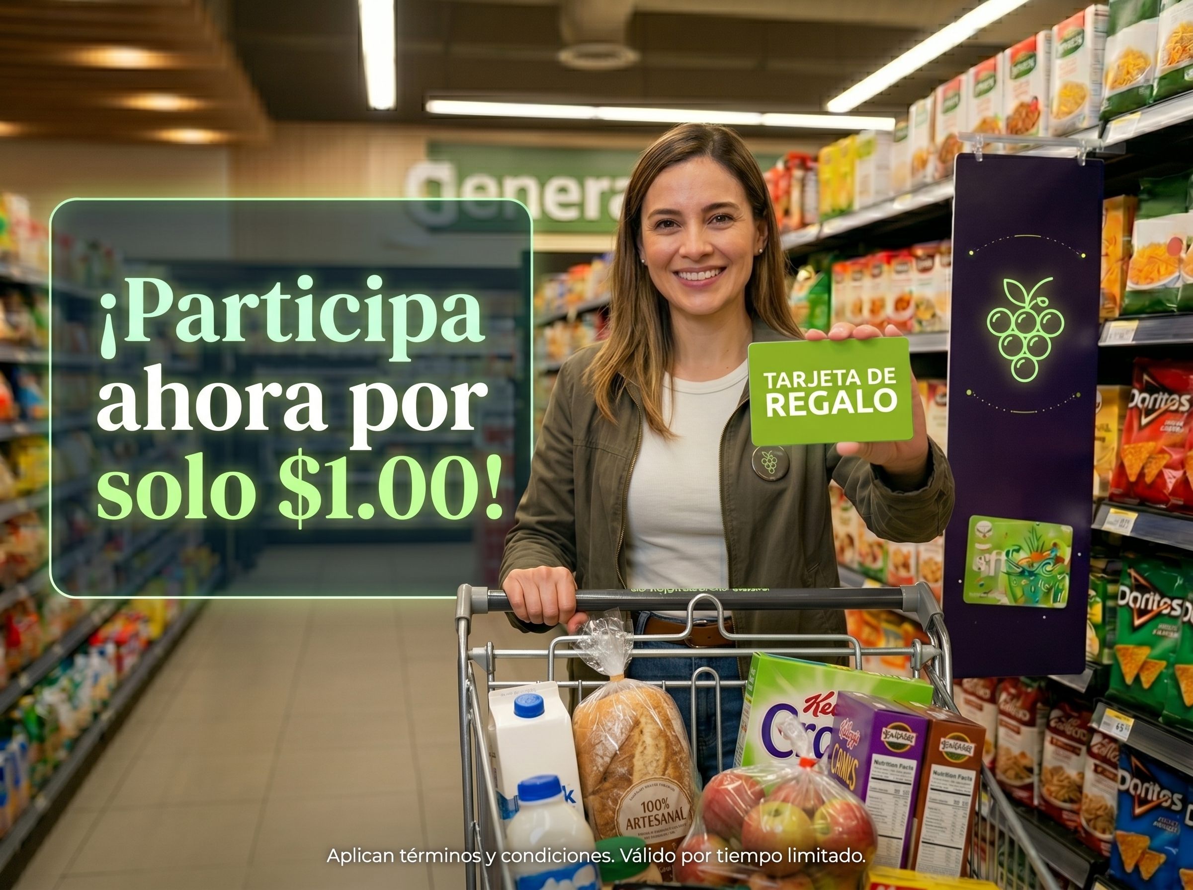 ¡Gana tu Gift Card de $10 en Súper Selectos!