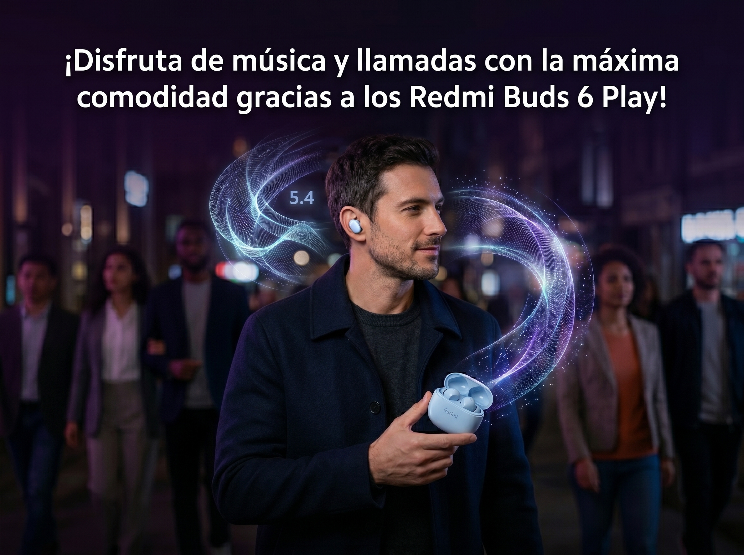 ¡Gana tus Redmi Buds 6 Play!